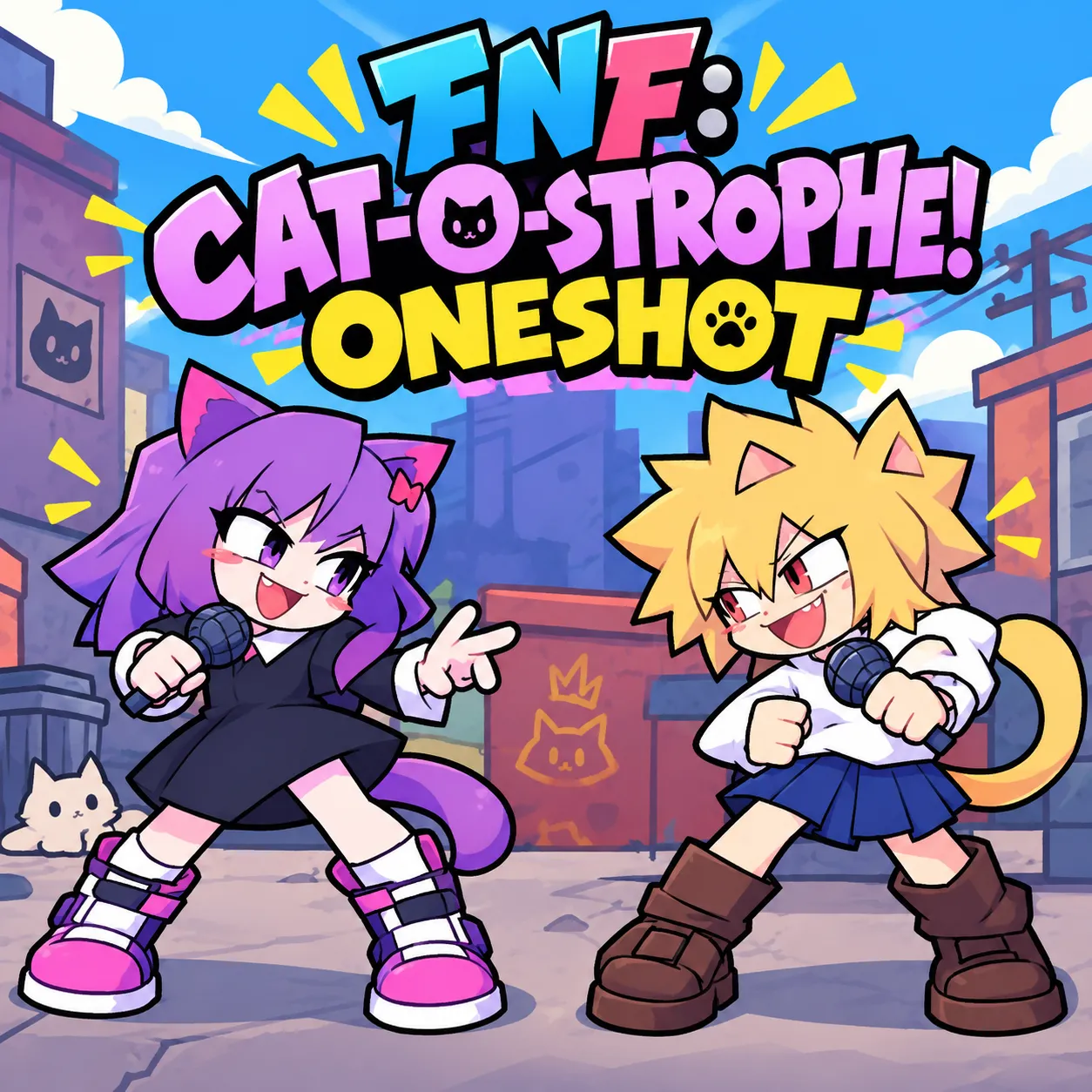 PLay FNF: Cat-o-strophe! now!