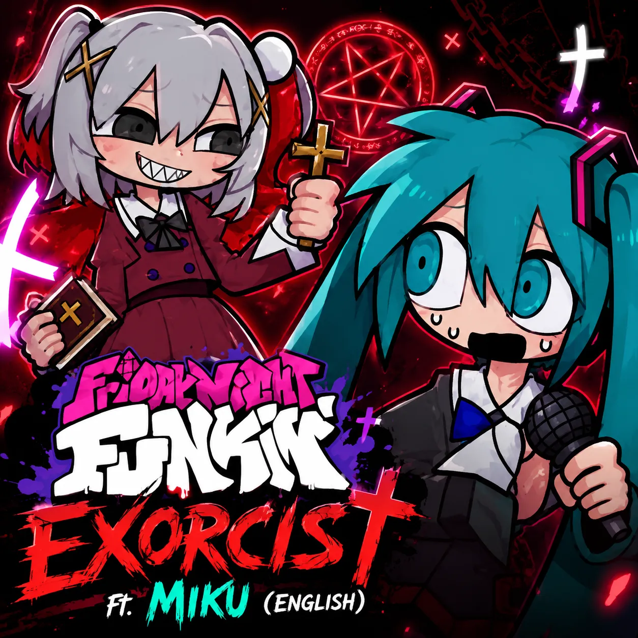 PLay FNF Exorcist” ft. Miku (English) now!