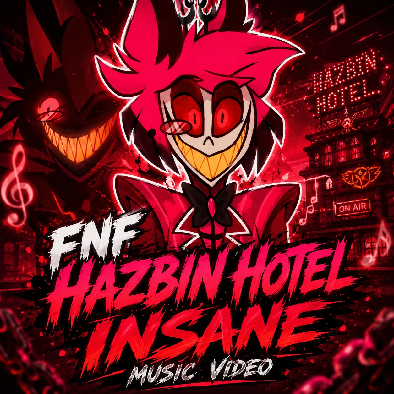 PLay FNF Hazbin Hotel Insane Music Video now!