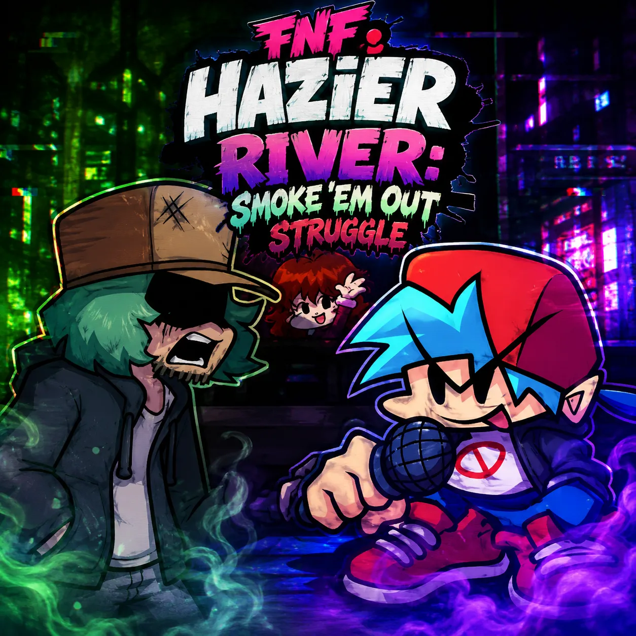 PLay FNF Hazier River: Smoke ‘Em Out Struggle now!