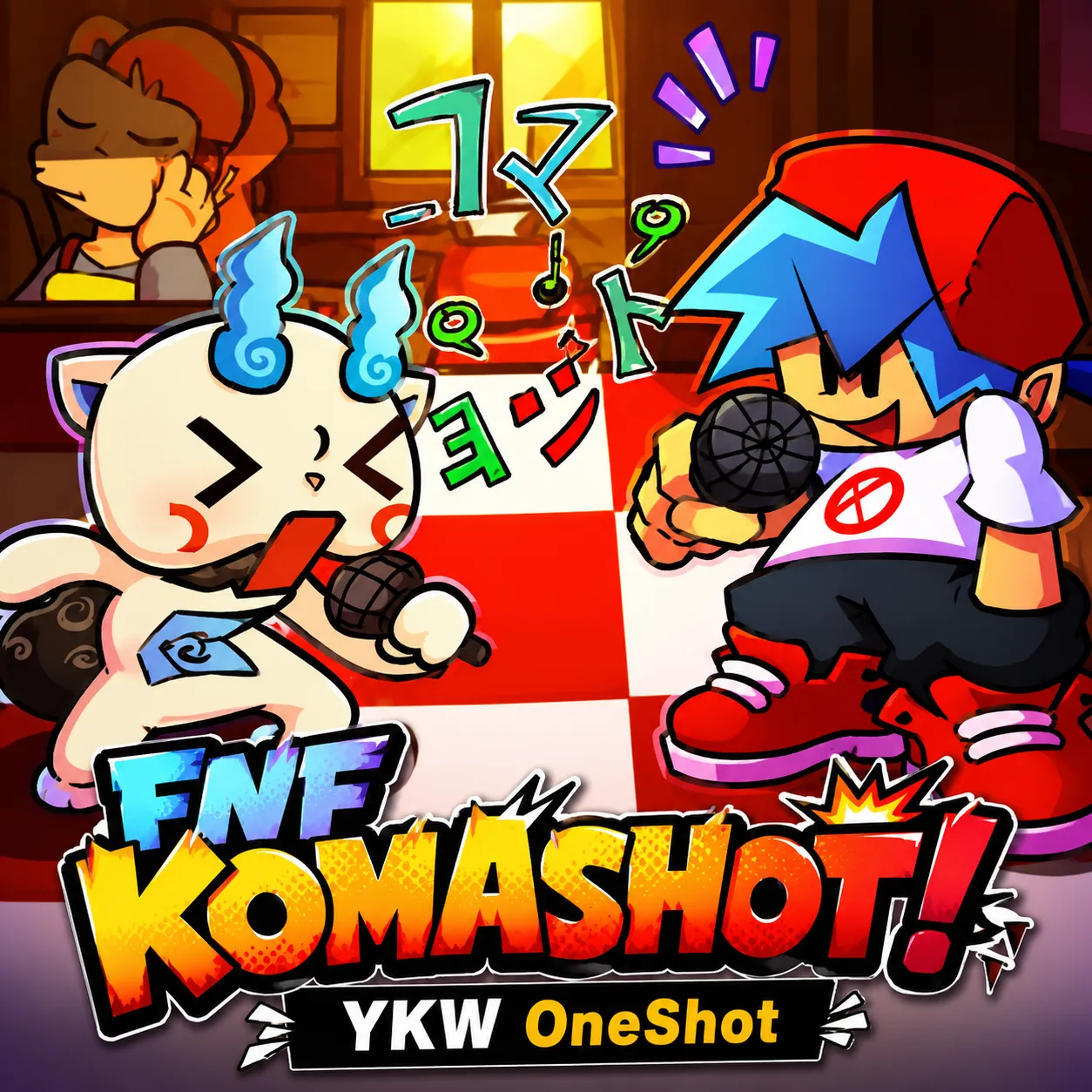 PLay FNF Komashot! – YKW OneShot now!
