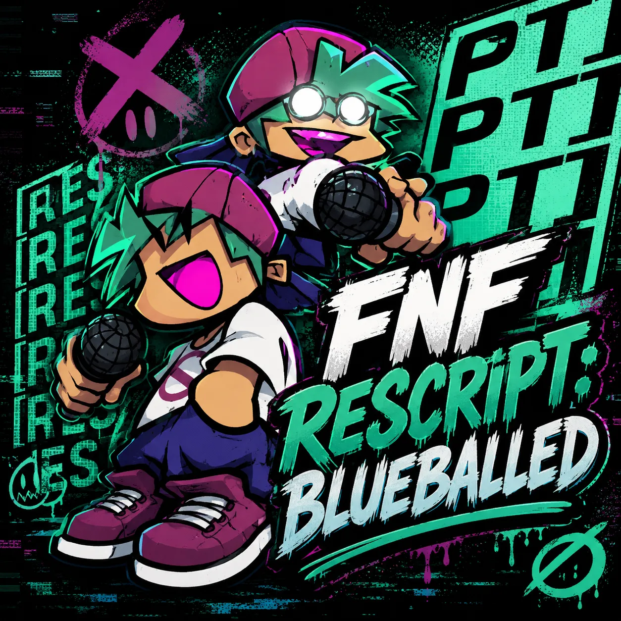 PLay FNF Rescript: Blueballed now!
