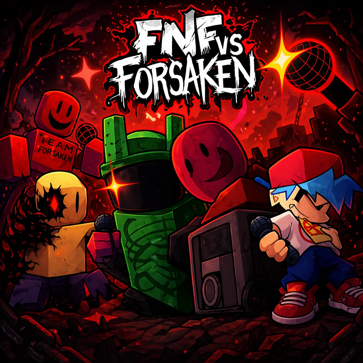 PLay FNF Vs Forsaken now!