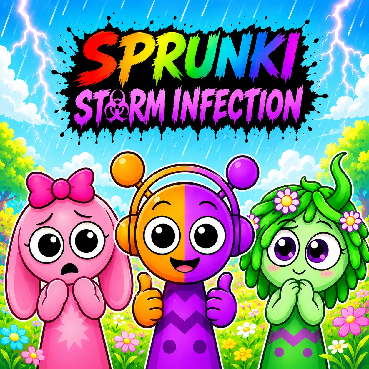 PLay Sprunki Storm Infection now!